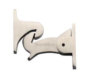 Heritage Brass Gravity Door Latch (83mm), Satin Nickel