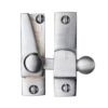 Heritage Brass Hook Plate Sash Fastener (69mm x 20mm), Satin Chrome -