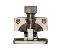 Heritage Brass Brighton Sash Fastener (58mm x 23mm), Satin Nickel