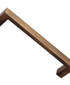 Heritage Brass Rectangular Pull Handle, Antique Brass
