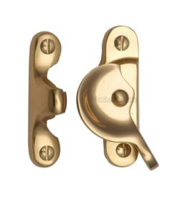 Heritage Brass Fitch Pattern Sash Fastener (66mm x 17mm), Polished Brass