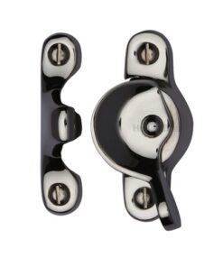 Heritage Brass Fitch Pattern Sash Fastener (66mm x 17mm), Polished Nickel
