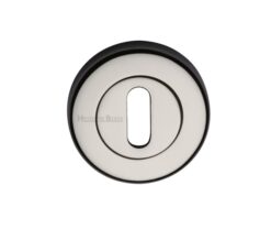 Heritage Brass Standard Key Escutcheon, Polished Nickel