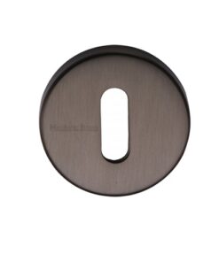 Heritage Brass Standard Key Escutcheon, Matt Bronze