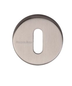 Heritage Brass Standard Key Escutcheon, Satin Nickel