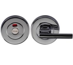 Heritage Brass Disabled Indicator & Turn Round 53mm Diameter Turn & Release, Polished Chrome
