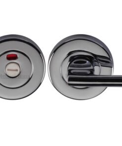 Heritage Brass Disabled Indicator & Turn Round 53mm Diameter Turn & Release, Polished Chrome