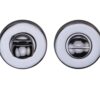 Heritage Brass Round 46mm Diameter Turn & Release, Polished Chrome -