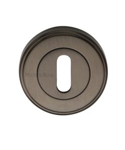 Heritage Brass Standard Key Escutcheon, Matt Bronze