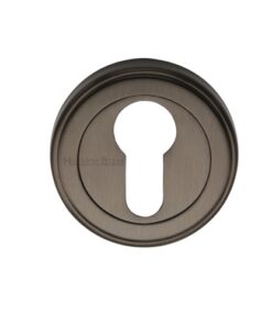 Heritage Brass Euro Profile Key Escutcheon, Matt Bronze