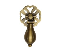 Heritage Brass Cabinet Pull, Antique Brass