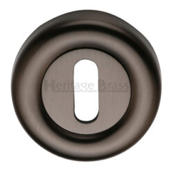 Heritage Brass Standard Key Escutcheon, Matt Bronze
