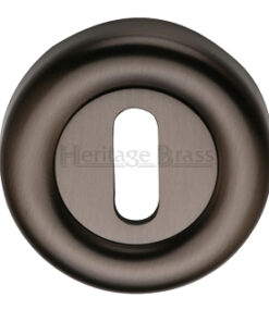 Heritage Brass Standard Key Escutcheon, Matt Bronze