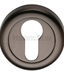 Heritage Brass Euro Profile Key Escutcheon, Matt Bronze