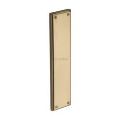 Heritage Brass Raised Fingerplate (282mm x 63mm), Polished Brass Finish