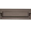 Heritage Brass Postal Knocker Letter Plate (254mm x 79mm), Matt Bronze