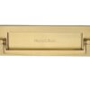 Heritage Brass Postal Knocker Letter Plate (254mm x 79mm), Satin Brass