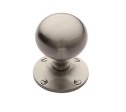 Heritage Brass Westminster Mortice Door Knobs, Satin Nickel  (sold in pairs)