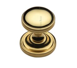 Heritage Brass Whitehall Mortice Door Knobs, Polished Brass  (sold in pairs)