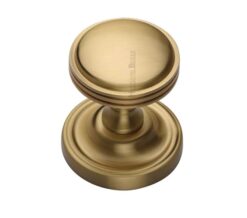 Heritage Brass Whitehall Mortice Door Knobs, Satin Brass  (sold in pairs)