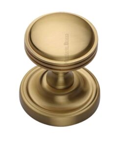 Heritage Brass Whitehall Mortice Door Knobs, Satin Brass  (sold in pairs)
