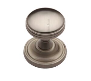 Heritage Brass Whitehall Mortice Door Knobs, Satin Nickel (sold in pairs)